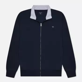 Мужская толстовка Hackett Refined Full Zip, цвет синий, размер XXXL