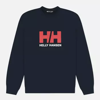 Мужская толстовка Helly Hansen HH Logo Crew 2.0, цвет синий, размер XL
