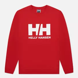 Мужская толстовка Helly Hansen HH Logo Crew, цвет красный, размер S