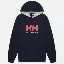 Мужская толстовка Helly Hansen HH Logo Hoodie, цвет синий, размер XL