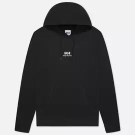Мужская толстовка Helly Hansen YU20 Logo Hoodie, цвет чёрный, размер XXS
