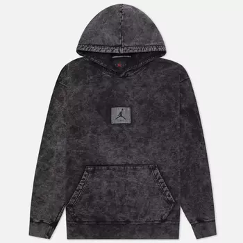 Мужская толстовка Jordan Flight Graphic Fleece Hoodie, цвет чёрный, размер L
