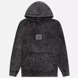 Мужская толстовка Jordan Flight Graphic Fleece Hoodie, цвет чёрный, размер S