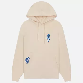 Мужская толстовка Edwin Mind Drifter Hoodie, цвет бежевый, размер XXL
