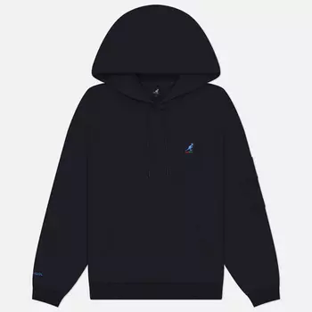 Мужская толстовка Kangol KNGL Pocket Hoodie, цвет чёрный, размер S