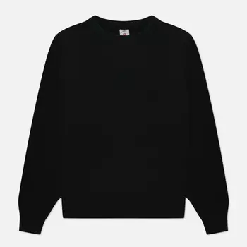 Мужская толстовка Edwin Raglan-Sleeve Crew Neck, цвет чёрный, размер L