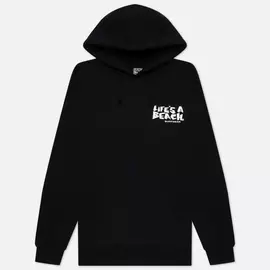 Мужская толстовка Life's a Beach Bad Boy Club Crew Hoodie, цвет чёрный, размер XL