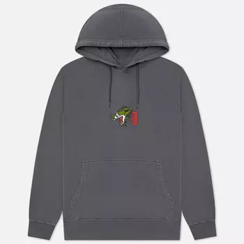 Мужская толстовка Edwin Dragon Hoodie, цвет серый, размер L