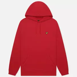 Мужская толстовка Lyle &amp; Scott Hoodie, цвет красный, размер XS