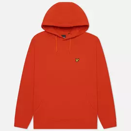 Мужская толстовка Lyle &amp; Scott Hoodie, цвет оранжевый, размер XXL