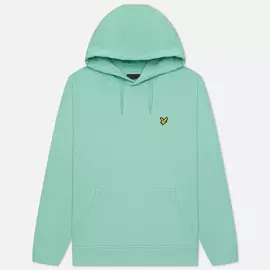 Мужская толстовка Lyle &amp; Scott Hoodie, цвет зелёный, размер XXL
