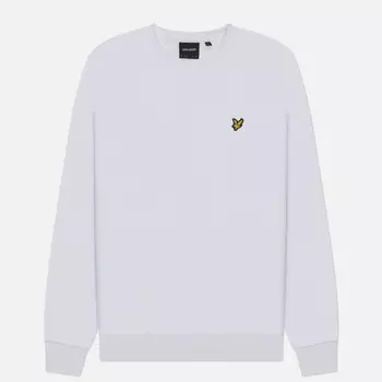 Мужская толстовка Lyle & Scott Crew Neck Regular Fit, цвет белый, размер XL
