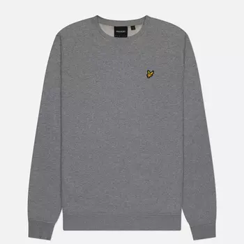 Мужская толстовка Lyle & Scott Crew Neck Regular Fit, цвет серый, размер XL