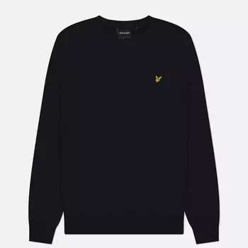 Мужская толстовка Lyle & Scott Crew Neck Regular Fit, цвет чёрный, размер XL