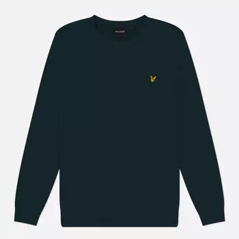 Мужская толстовка Lyle & Scott Crew Neck Regular Fit, цвет зелёный, размер S