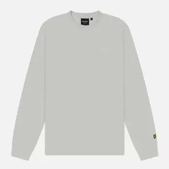 Мужская толстовка Lyle & Scott Embroidered Crew Neck, цвет зелёный, размер L