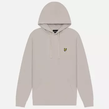 Мужская толстовка Lyle & Scott Hoodie Regular Fit, цвет бежевый, размер XXL