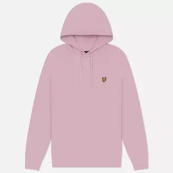 Мужская толстовка Lyle & Scott Hoodie Regular Fit, цвет розовый, размер S