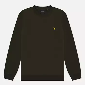 Мужская толстовка Lyle & Scott Hybrid, цвет оливковый, размер S