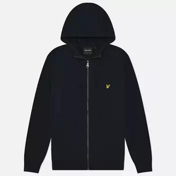 Мужская толстовка Lyle & Scott Hybrid Zip Hoodie, цвет синий, размер M