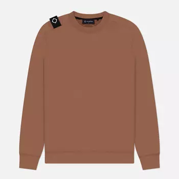 Мужская толстовка MA.Strum Core Crew Neck, цвет коричневый, размер XXXL