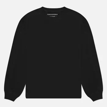Мужская толстовка maharishi Articulated Hemp Crew Neck, цвет чёрный, размер XL