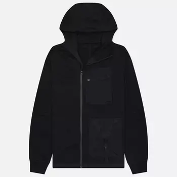 Мужская толстовка maharishi Asym Articulated Hoodie, цвет чёрный, размер XXL