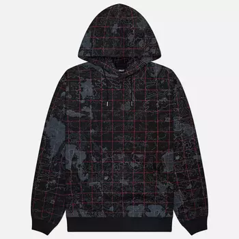 Мужская толстовка maharishi Contour Hoodie, цвет чёрный, размер L