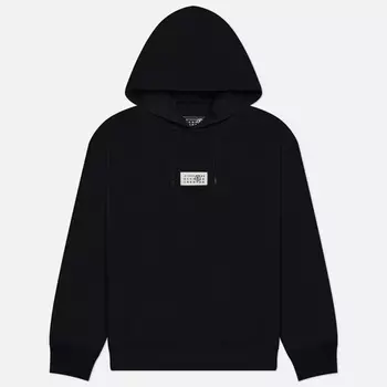 Мужская толстовка Maison Margiela MM6 Birka Logo Numbers Hoodie, цвет чёрный, размер M