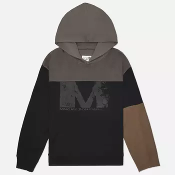 Мужская толстовка Maison Margiela MM6 Unbrushed Light Jersey Hoodie, цвет чёрный, размер M