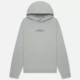 Мужская толстовка Maison Margiela Upside Down Logo Embroidered Hoodie, цвет серый, размер 50