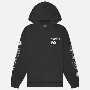 Мужская толстовка MARKET 1992 Hoodie, цвет чёрный, размер M