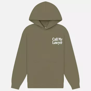 Мужская толстовка MARKET Call My Lawyer Hoodie, цвет оливковый, размер XXL