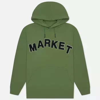 Мужская толстовка MARKET Community Garden Hoodie, цвет зелёный, размер XXL