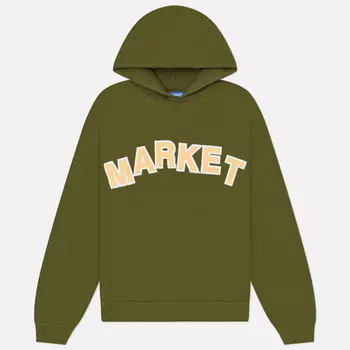 Мужская толстовка MARKET Expansion Pack Hoodie, цвет оливковый, размер S