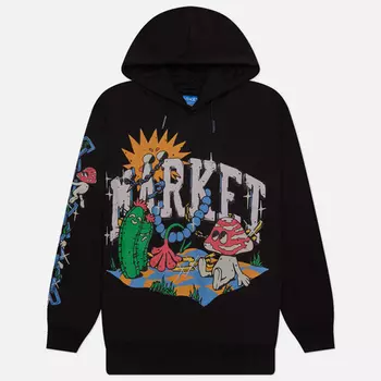 Мужская толстовка MARKET Fantasy Farm Hoodie, цвет чёрный, размер XXL