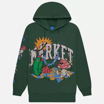 Мужская толстовка MARKET Fantasy Farm Hoodie, цвет зелёный, размер XXL