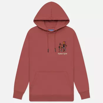 Мужская толстовка MARKET Head Games Hoodie, цвет розовый, размер XL