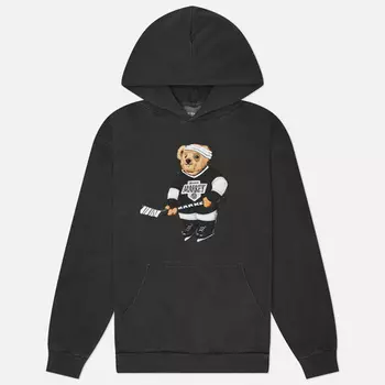 Мужская толстовка MARKET Hockey Bear Hoodie, цвет чёрный, размер XL