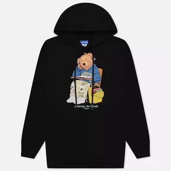 Мужская толстовка MARKET Making The Grade Bear Hoodie, цвет чёрный, размер XXL