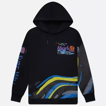 Мужская толстовка MARKET Paint Dept Hoodie, цвет чёрный, размер XL