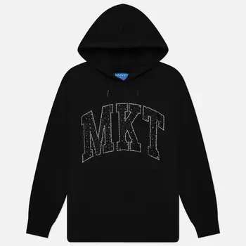 Мужская толстовка MARKET Rhinestone Arc Hoodie, цвет чёрный, размер XXL