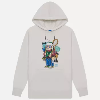 Мужская толстовка MARKET Ultralight Bear Hoodie, цвет бежевый, размер XXL