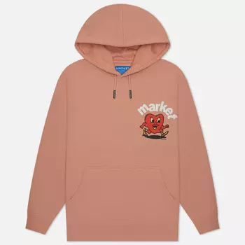 Мужская толстовка MARKET V-Day Fragile Hoodie, цвет розовый, размер XXL