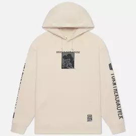 Мужская толстовка Medicom Toy x Bridge Ship House Brushed Hoodie, цвет бежевый, размер L