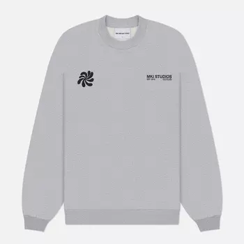 Мужская толстовка MKI Miyuki-Zoku Abstract Crewneck, цвет серый, размер S