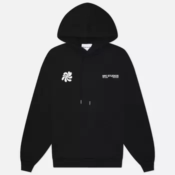 Мужская толстовка MKI Miyuki-Zoku Abstract Hoodie, цвет чёрный, размер S