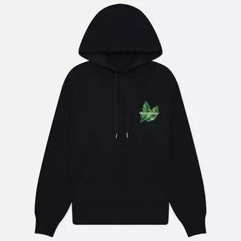 Мужская толстовка MKI Miyuki-Zoku Leaf Hoodie, цвет чёрный, размер M