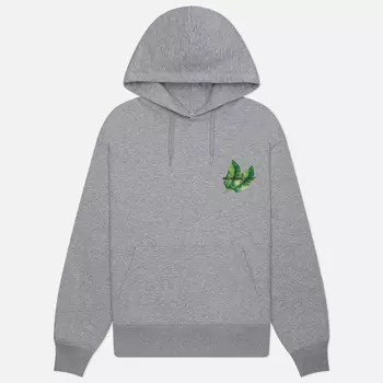 Мужская толстовка MKI Miyuki-Zoku Leaf Hoodie, цвет серый, размер M