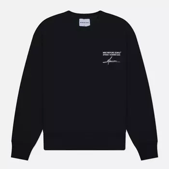 Мужская толстовка MKI Miyuki-Zoku Resort Crew Neck, цвет чёрный, размер S